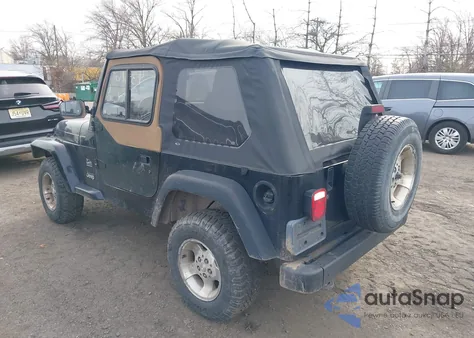 2003 Jeep Wrangler Sahara from USA, damaged, VIN 1J4FA59S73P334007